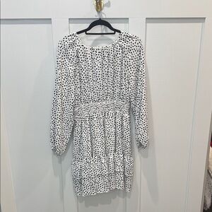 Black and White Polka Dot Dress